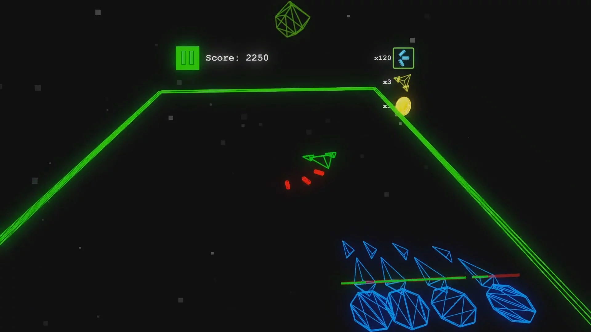 Изображение игры: VectorWars VR