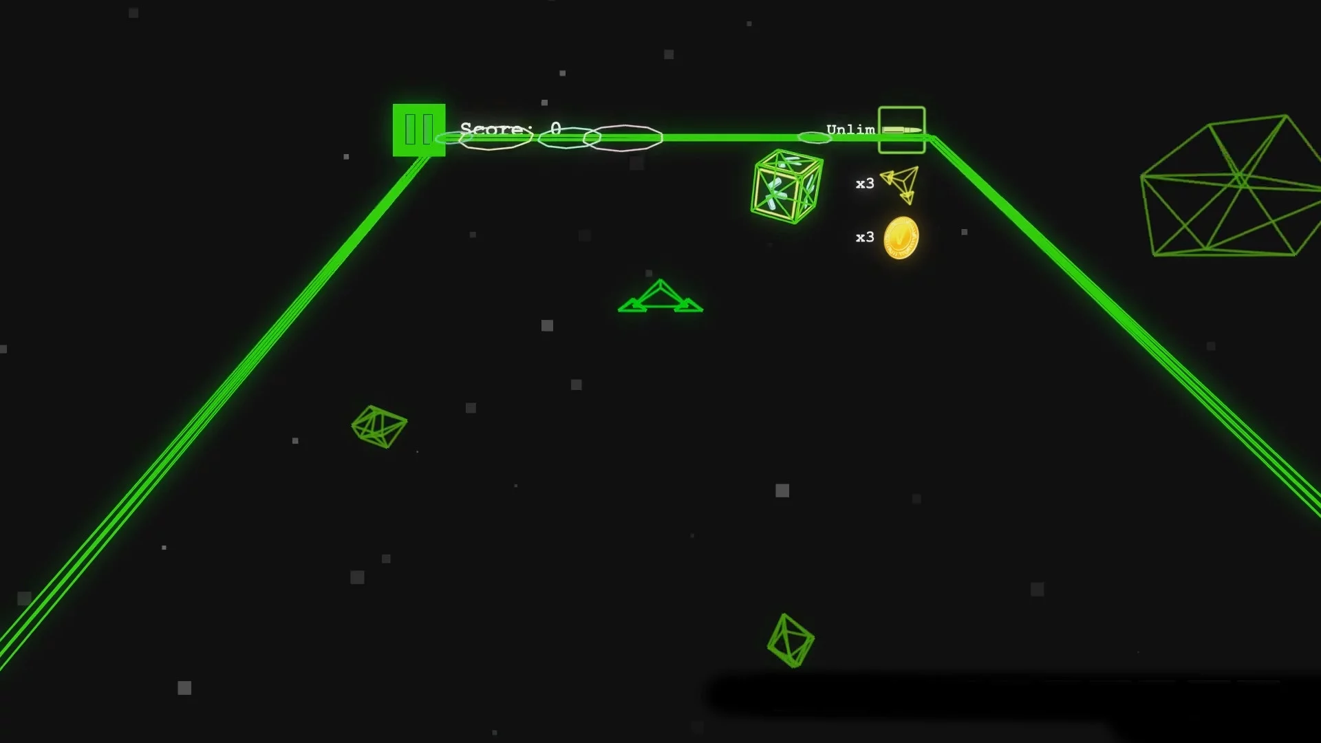 Изображение игры: VectorWars VR