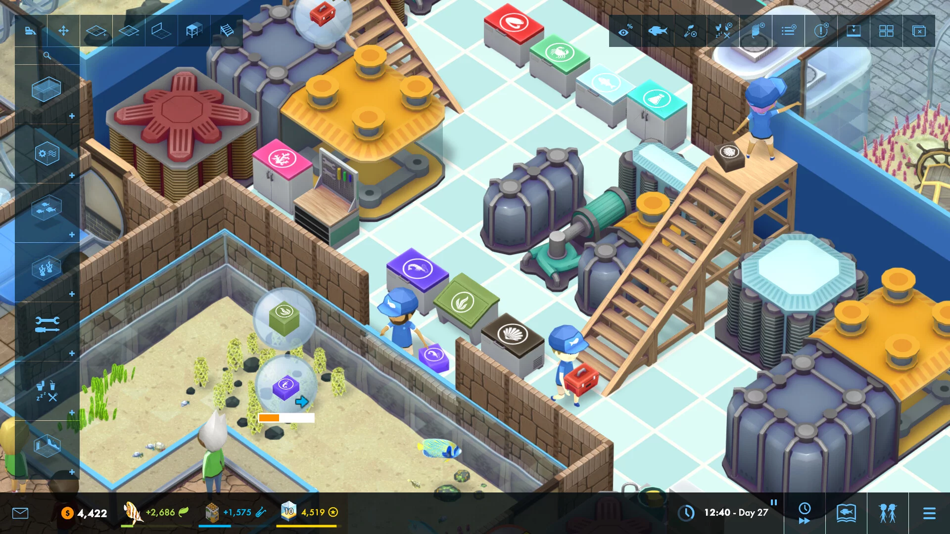 Изображение игры: Megaquarium