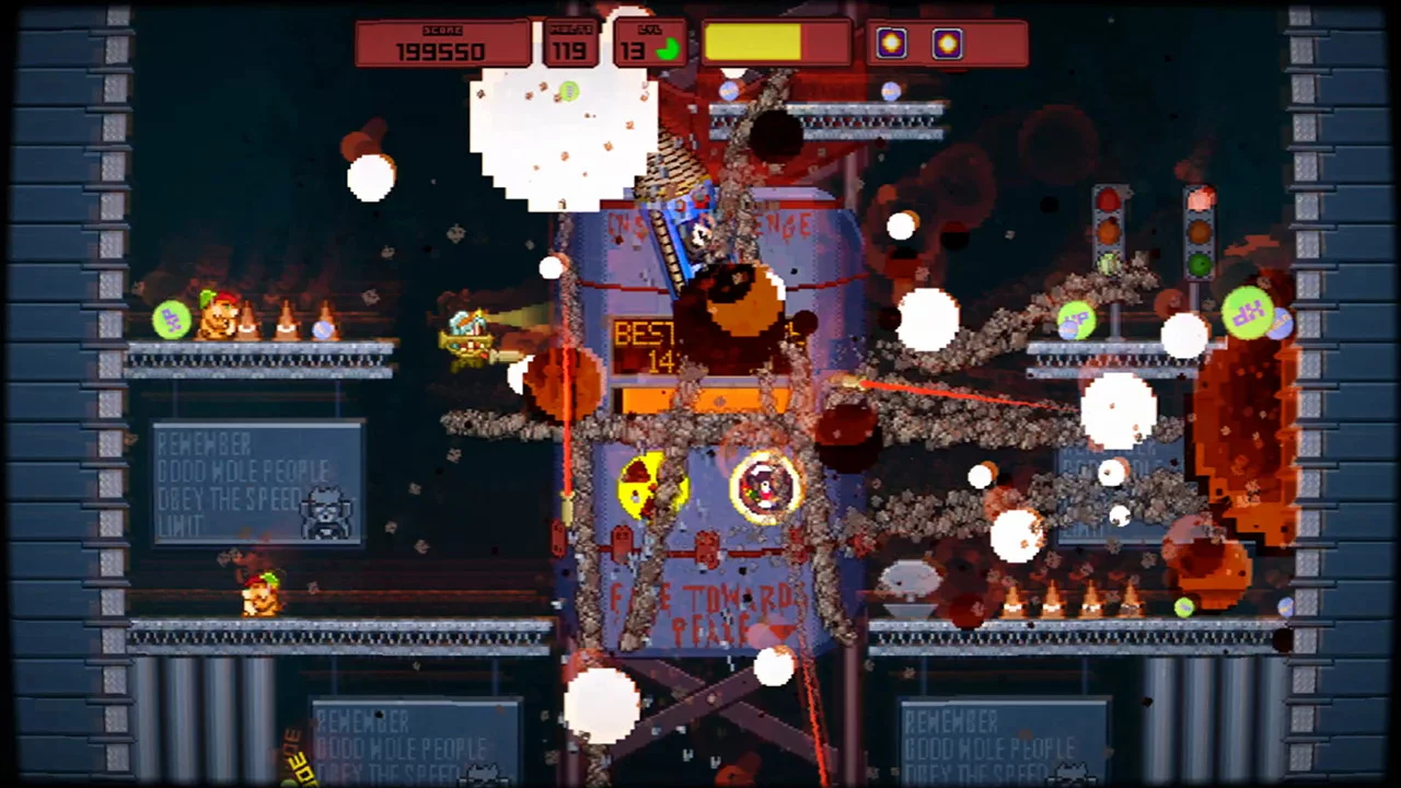Изображение игры: Molemen Must Die!