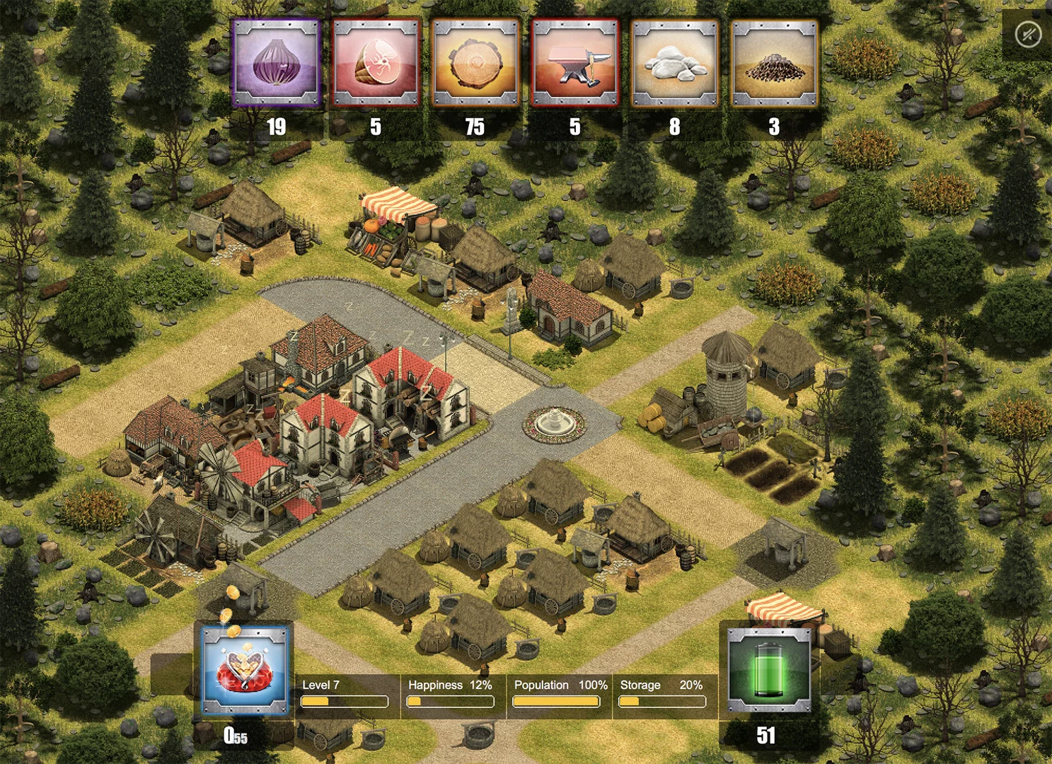 Изображение игры: Free Towns