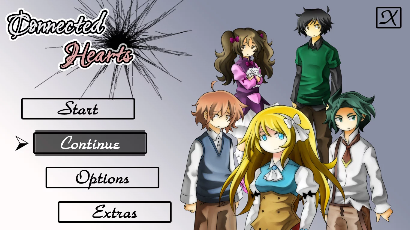Изображение игры: Connected Hearts - Visual novel