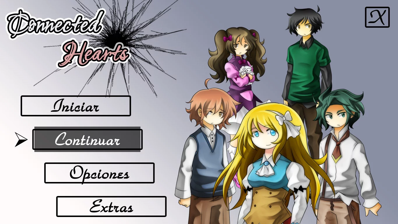 Изображение игры: Connected Hearts - Visual novel