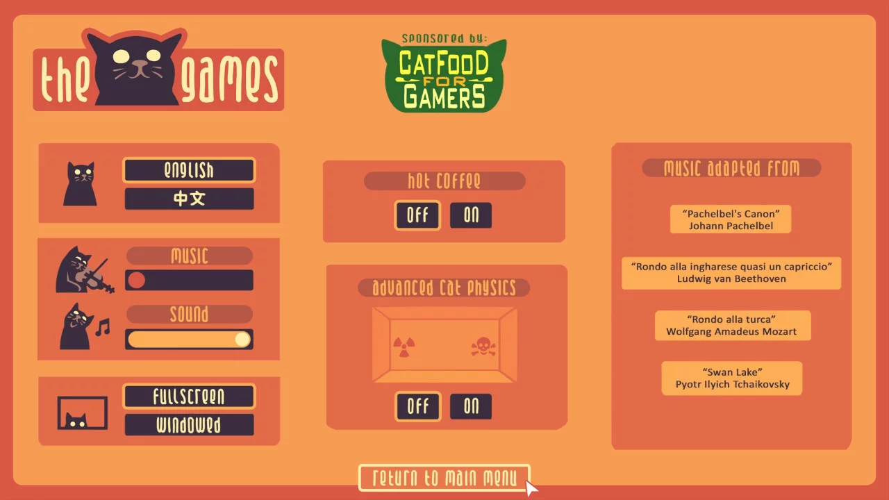 Изображение игры: The Cat Games