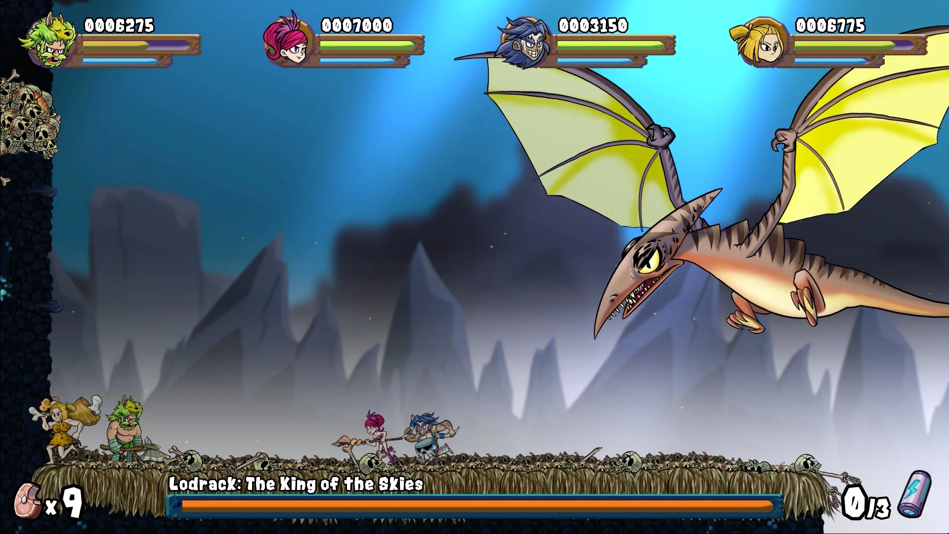 Изображение игры: Caveman Warriors