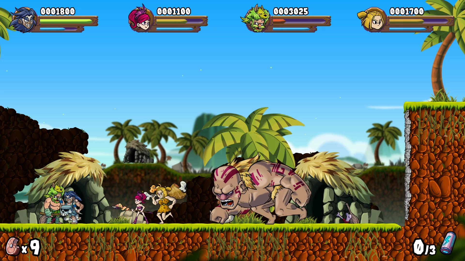 Изображение игры: Caveman Warriors