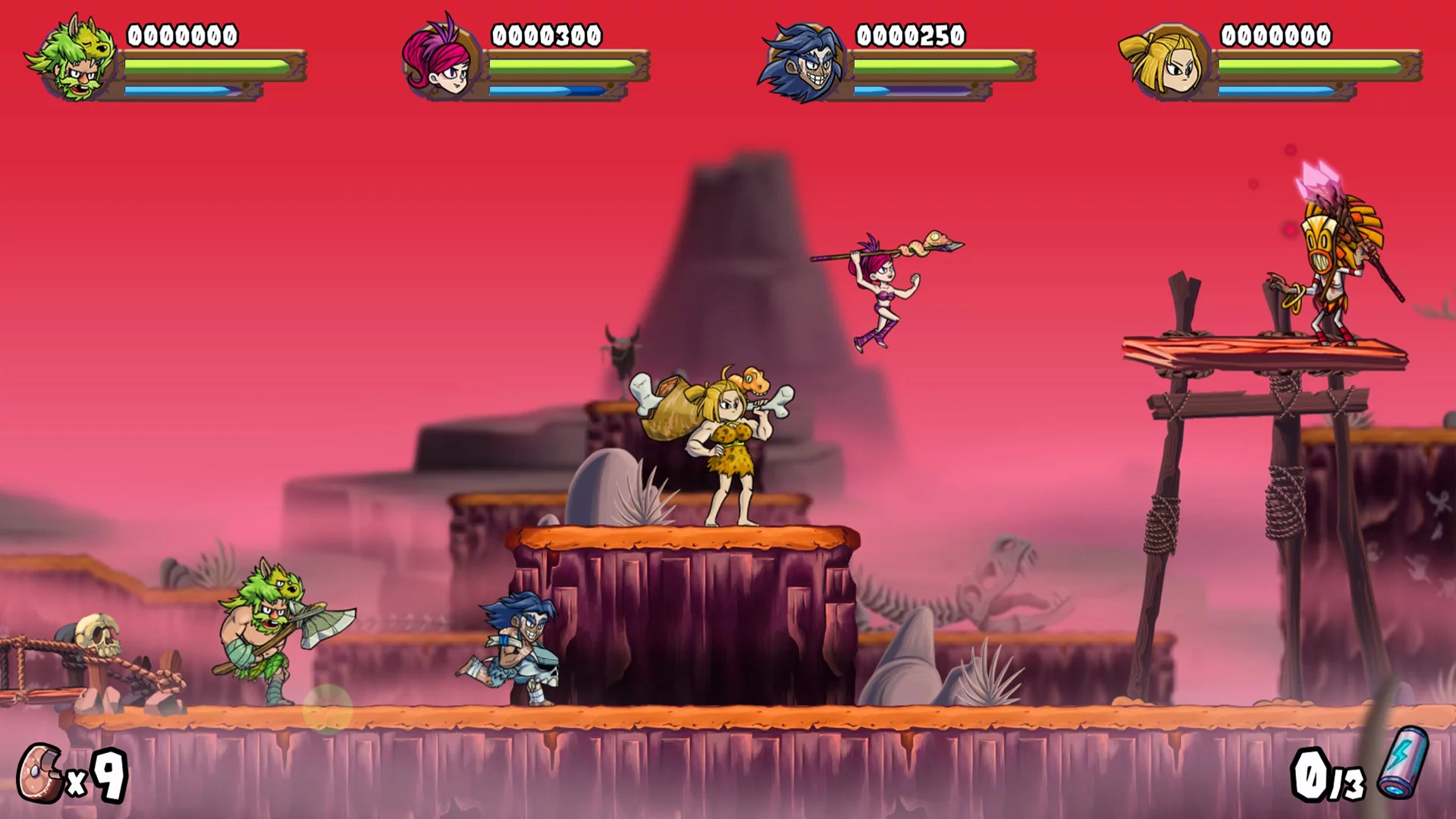 Изображение игры: Caveman Warriors