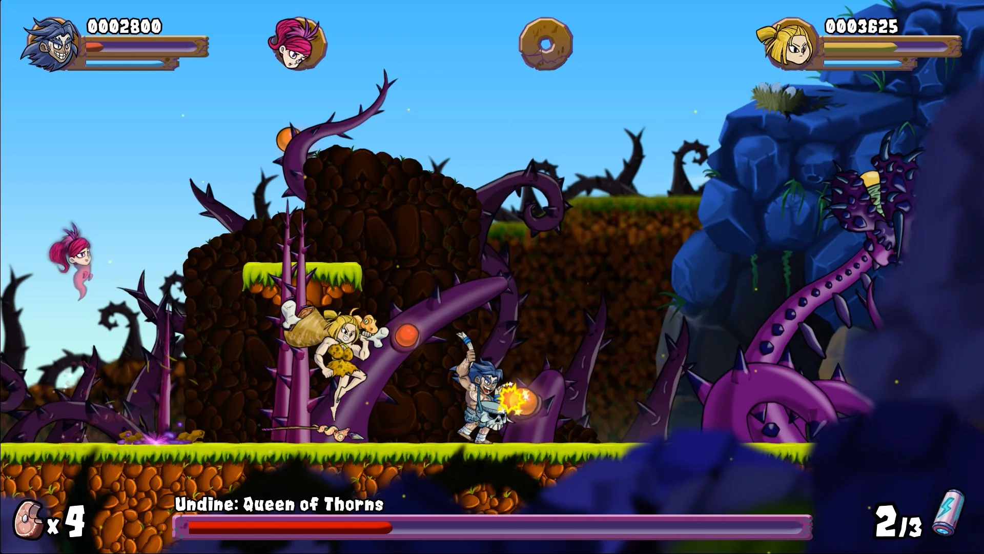 Изображение игры: Caveman Warriors