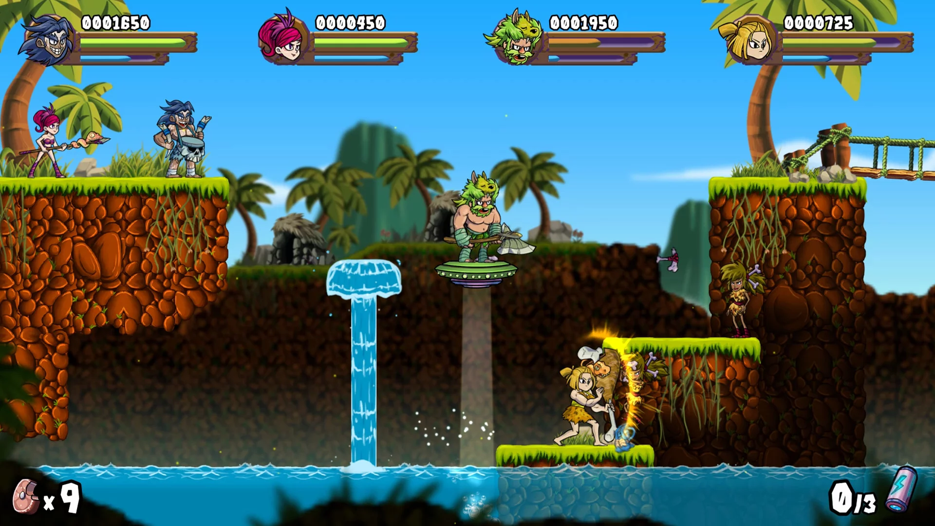 Изображение игры: Caveman Warriors