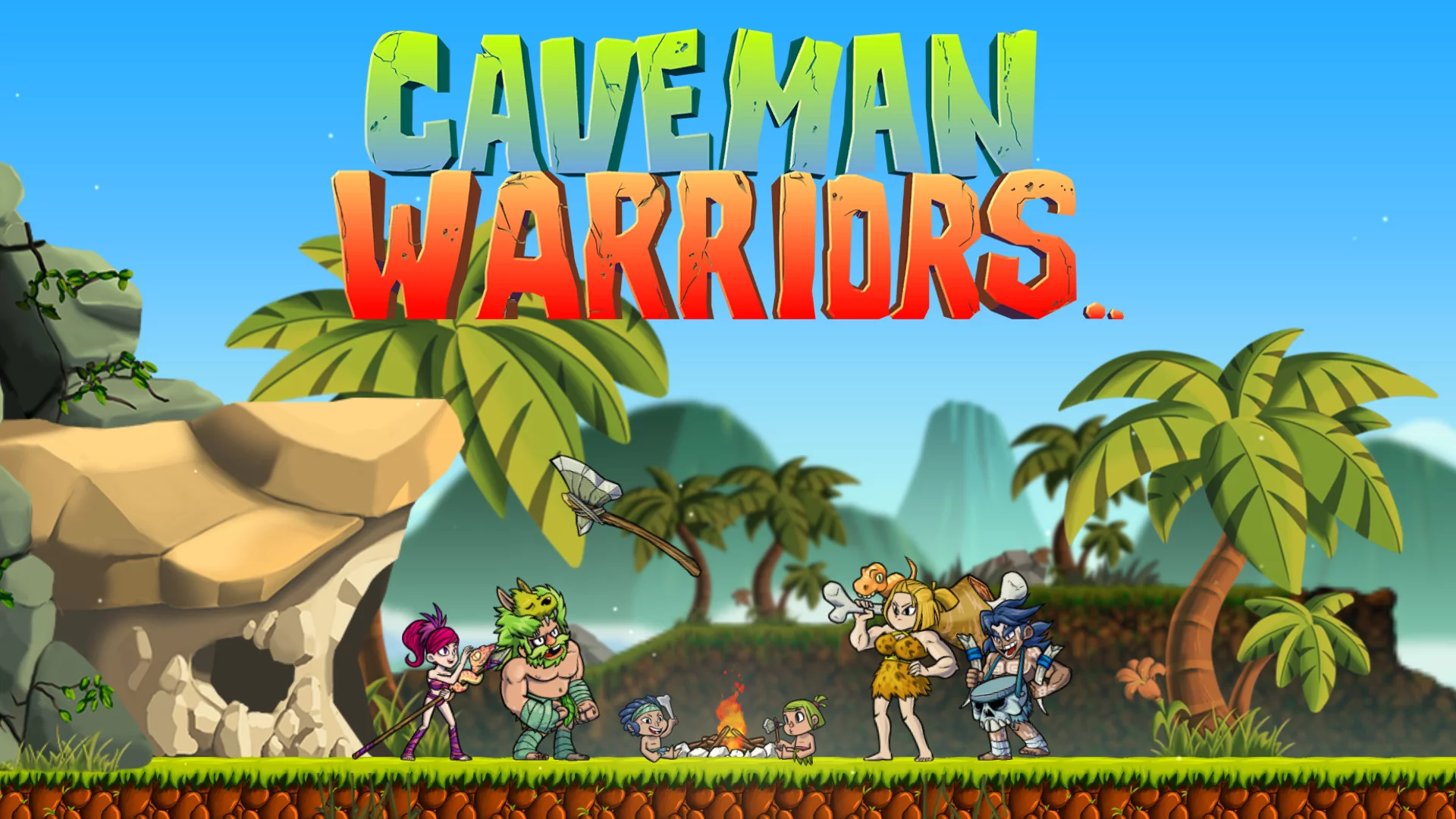 Изображение игры: Caveman Warriors