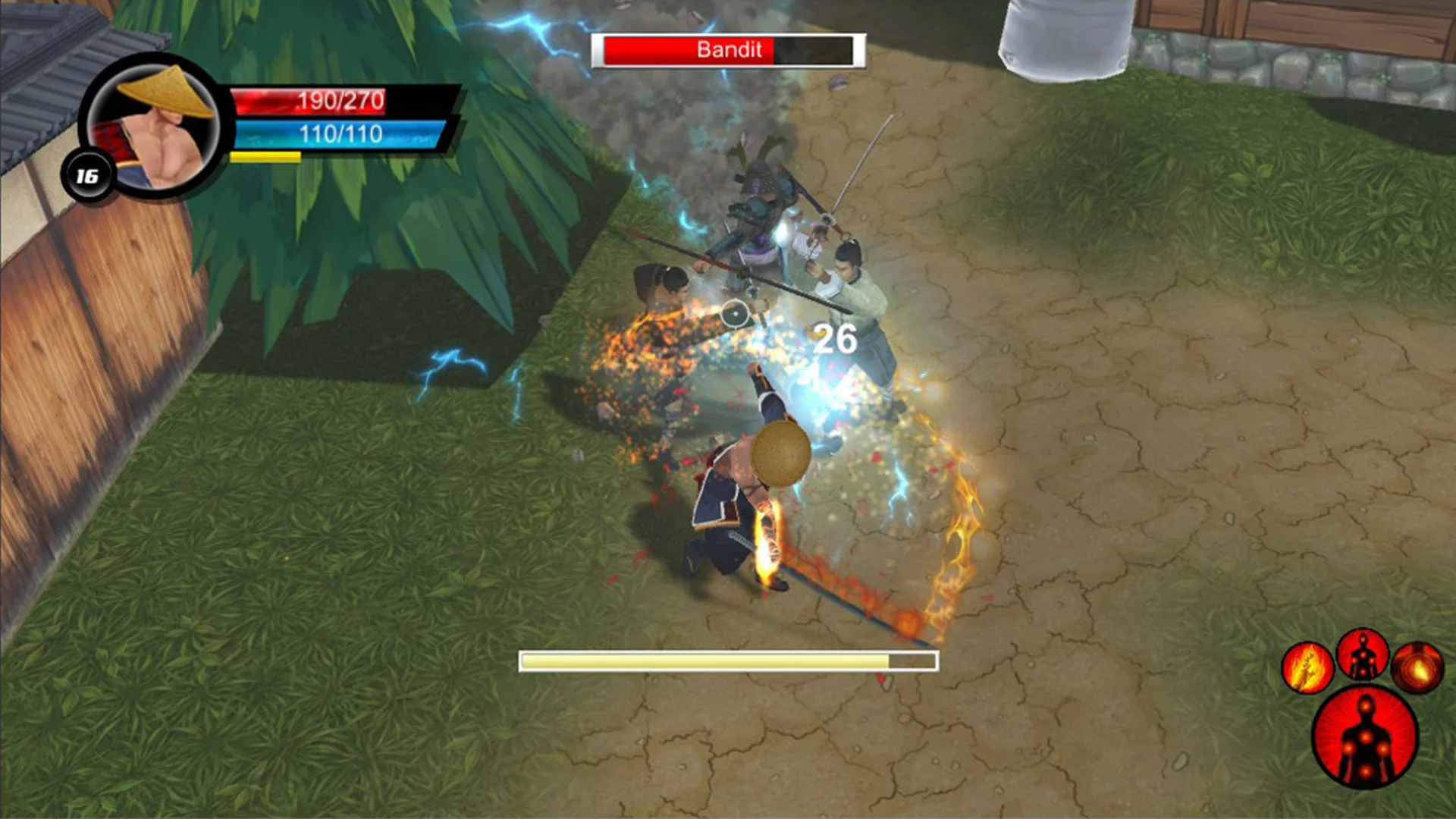 Изображение игры: Ninja Avenger Dragon Blade