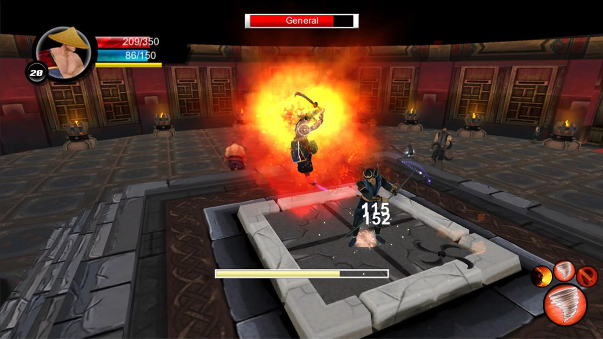Изображение игры: Ninja Avenger Dragon Blade