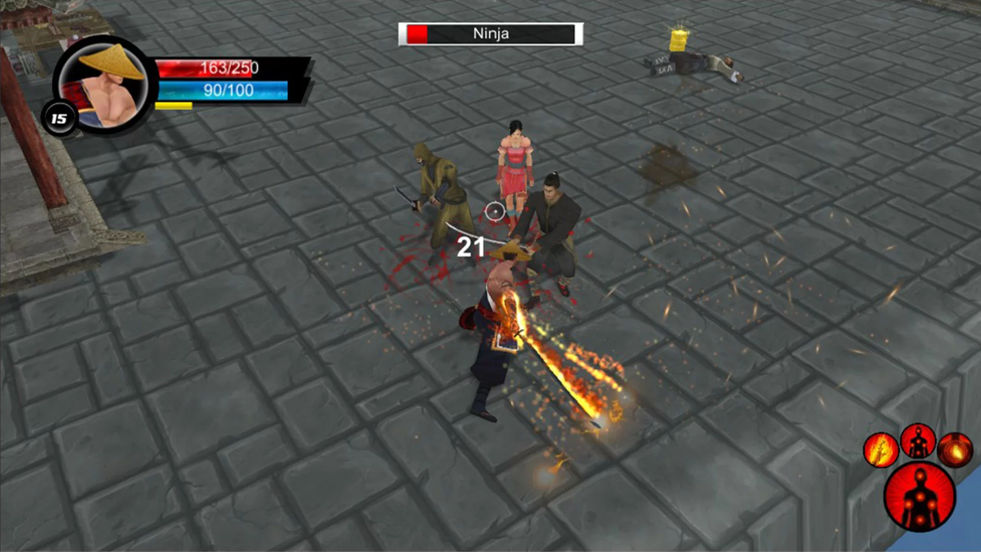 Изображение игры: Ninja Avenger Dragon Blade
