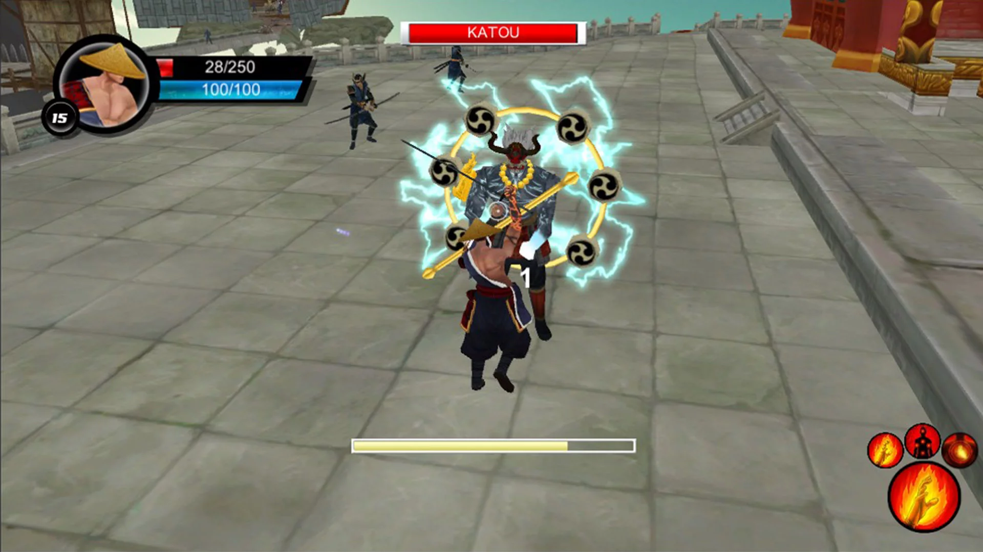 Изображение игры: Ninja Avenger Dragon Blade