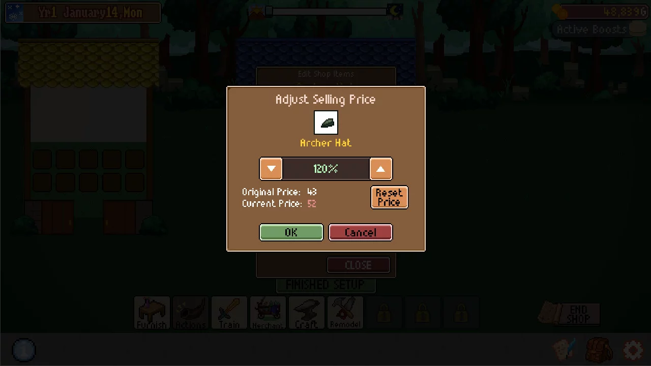 Изображение игры: Pixel Shopkeeper