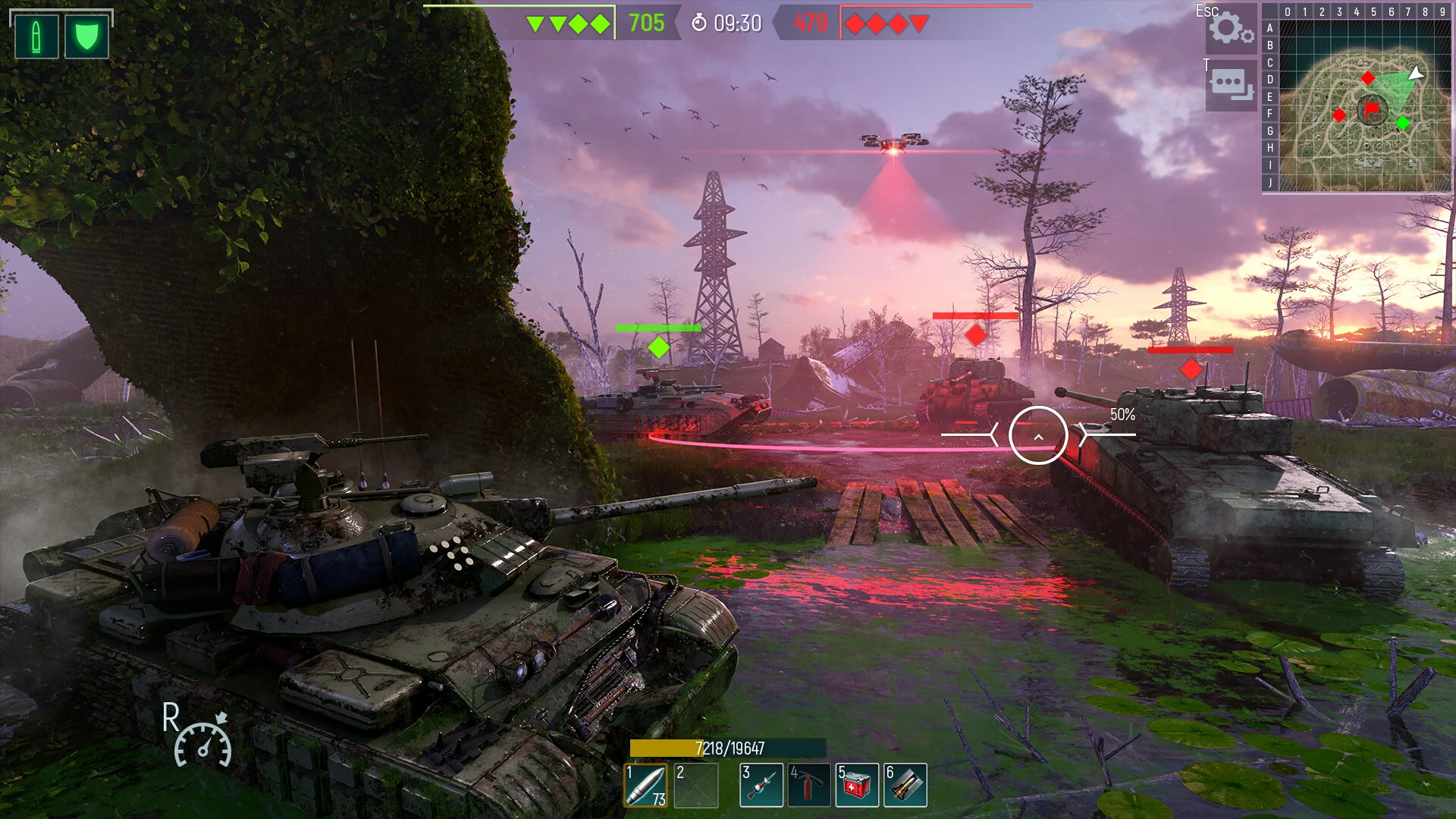 Изображение игры: Tank Force: Танки онлайн