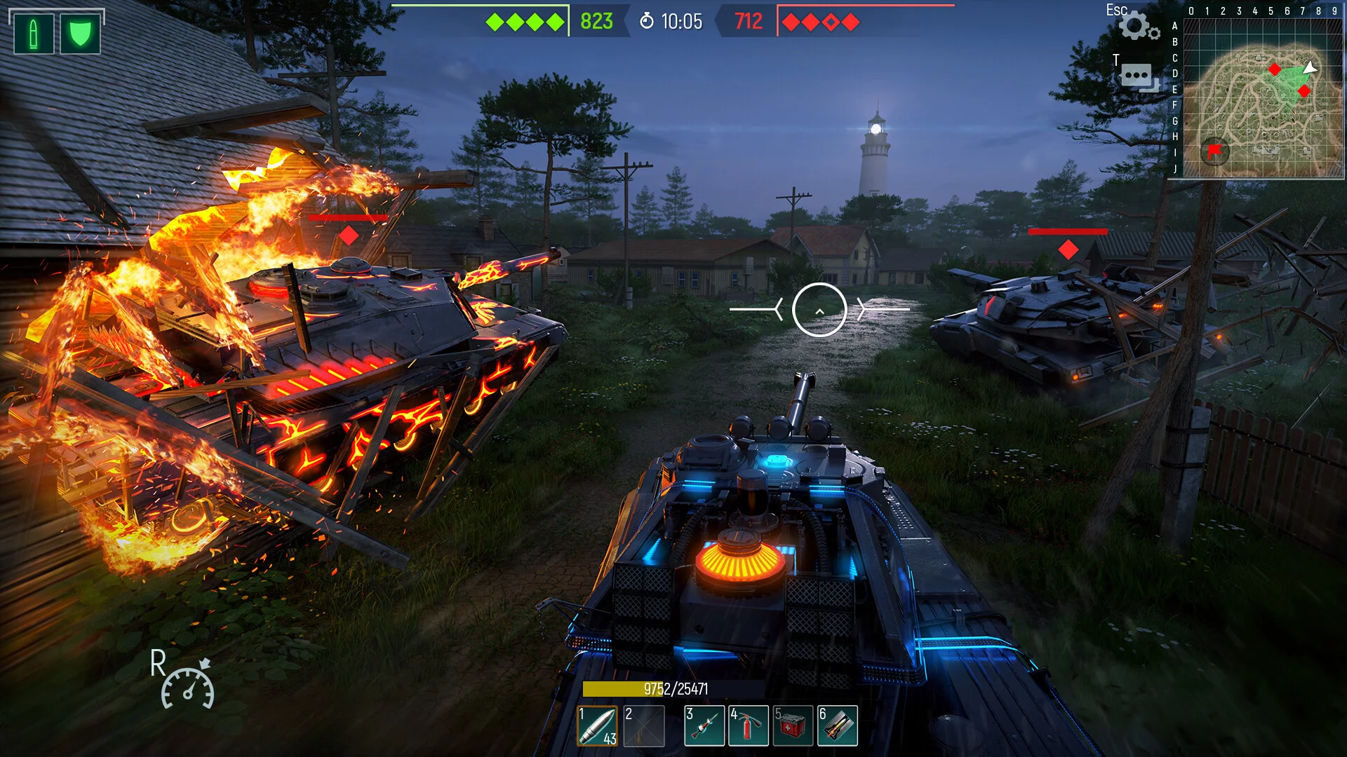 Изображение игры: Tank Force: Танки онлайн