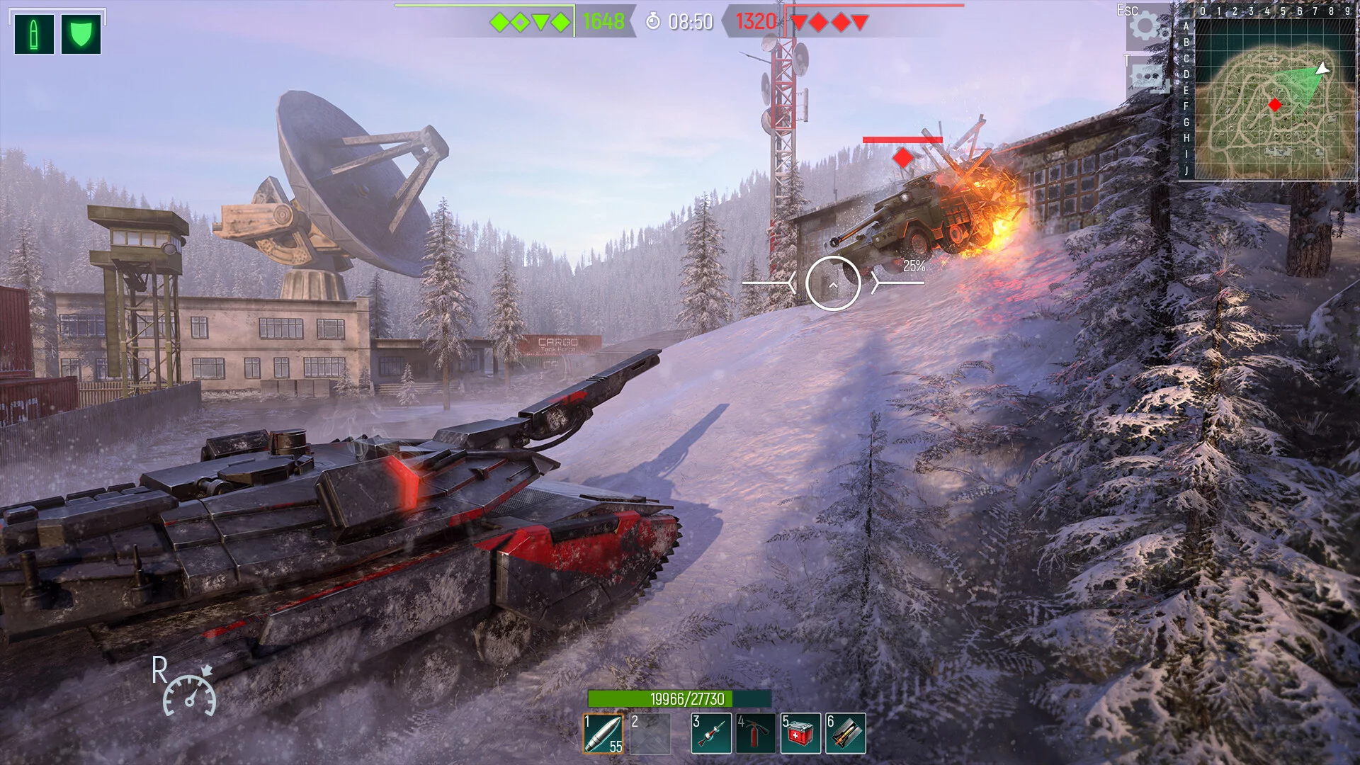 Изображение игры: Tank Force: Танки онлайн