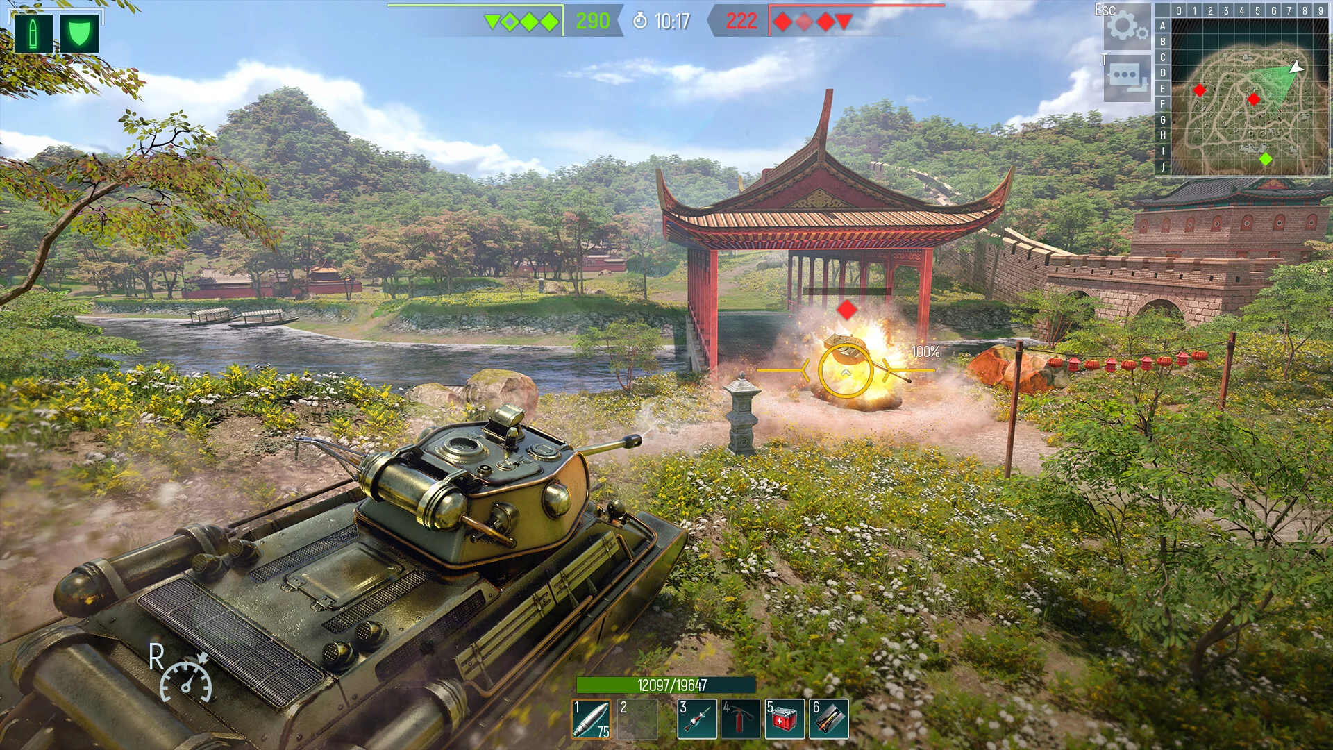 Изображение игры: Tank Force: Танки онлайн