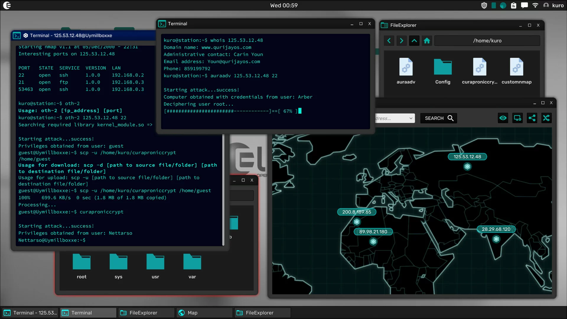 Изображение игры: Grey Hack
