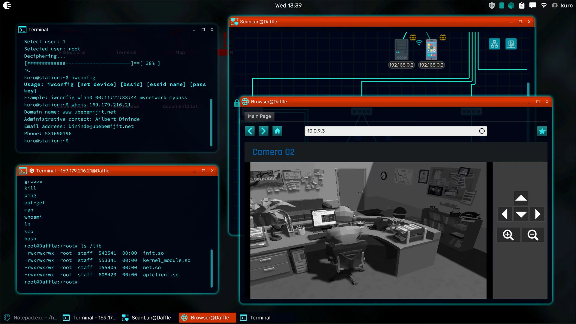 Изображение игры: Grey Hack