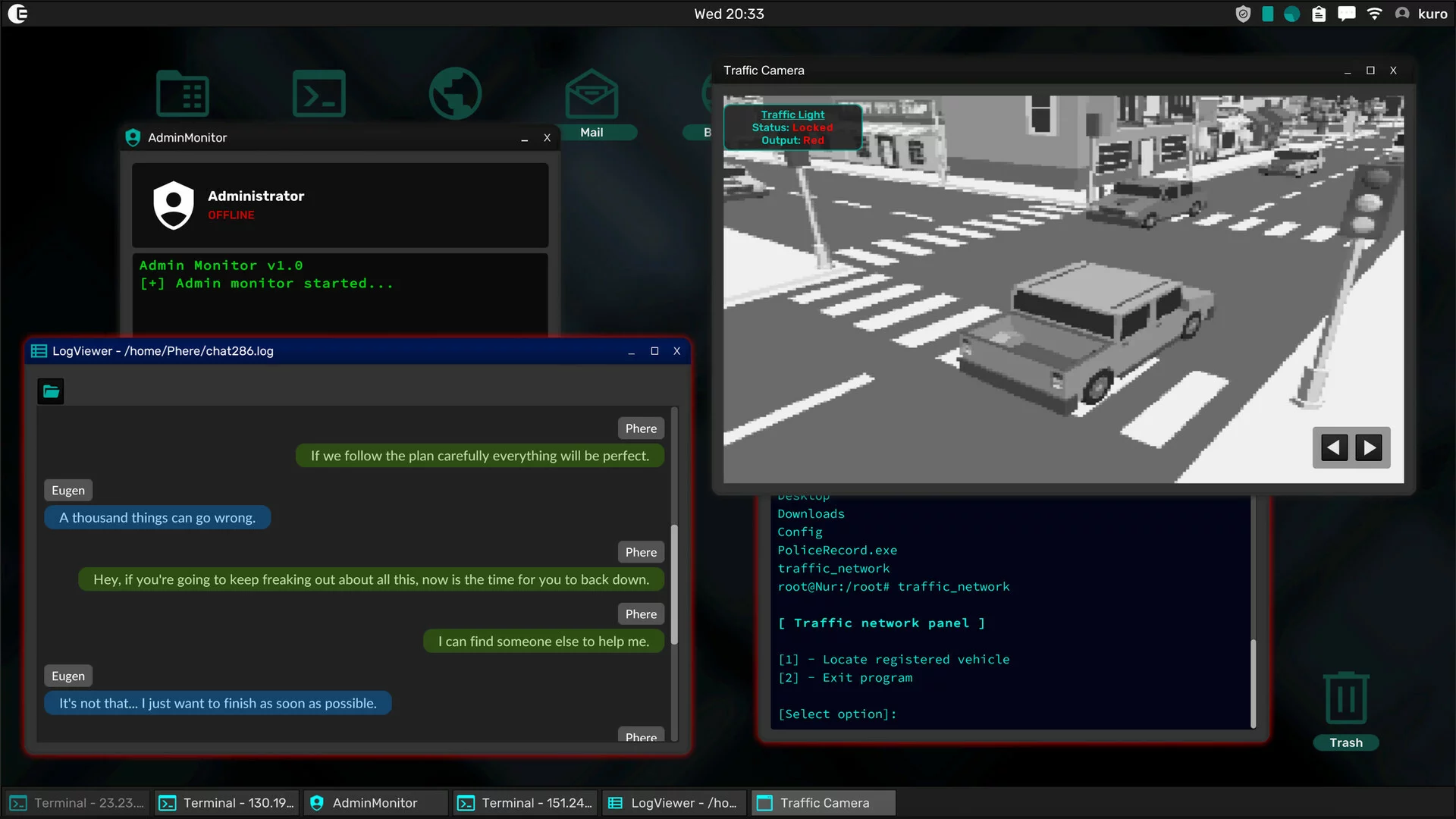 Изображение игры: Grey Hack