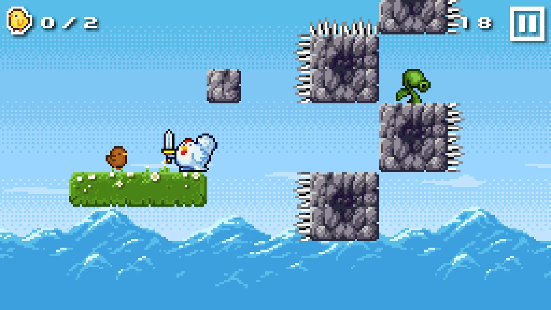 Изображение игры: Cluckles' Adventure