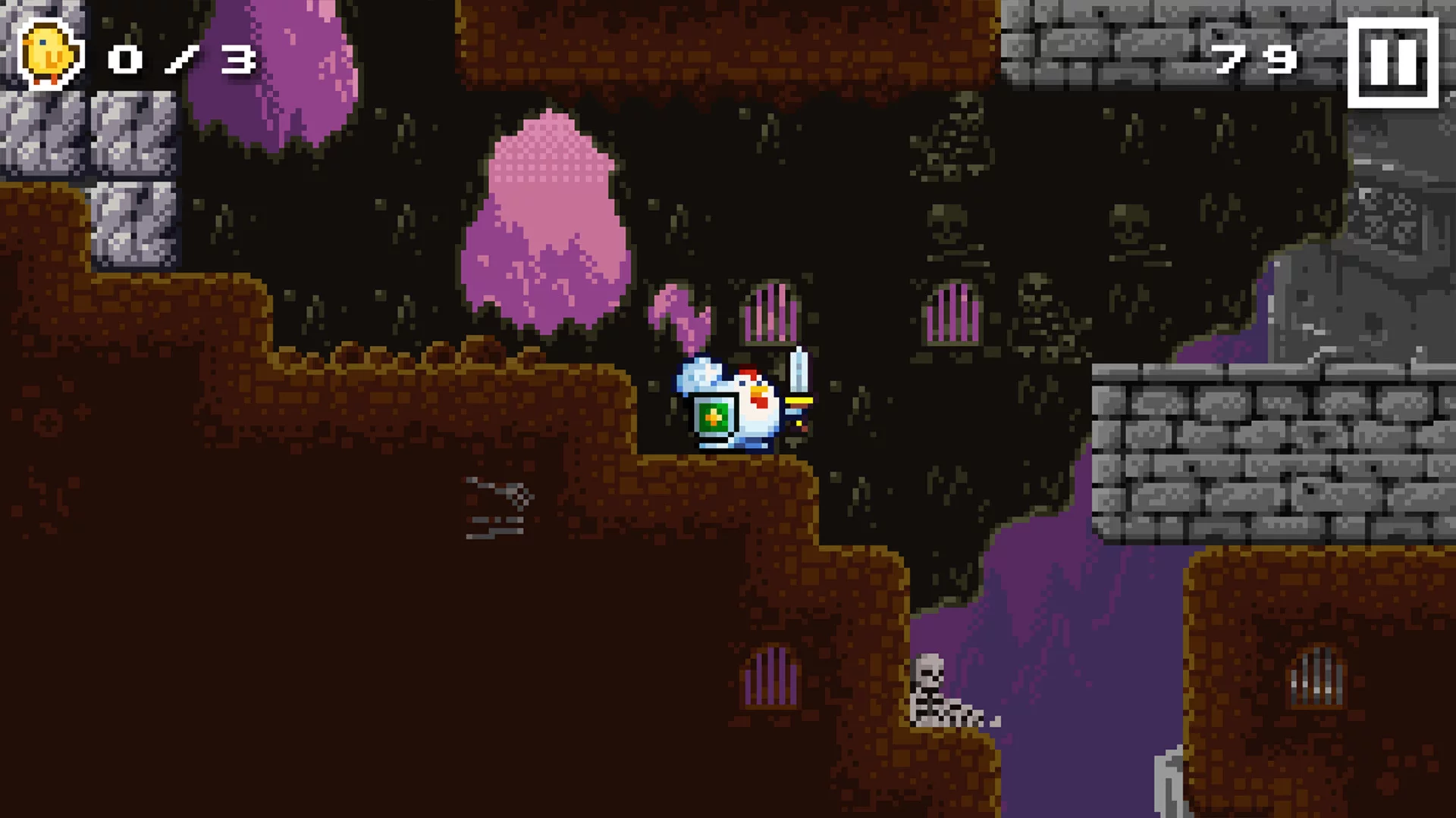 Изображение игры: Cluckles' Adventure