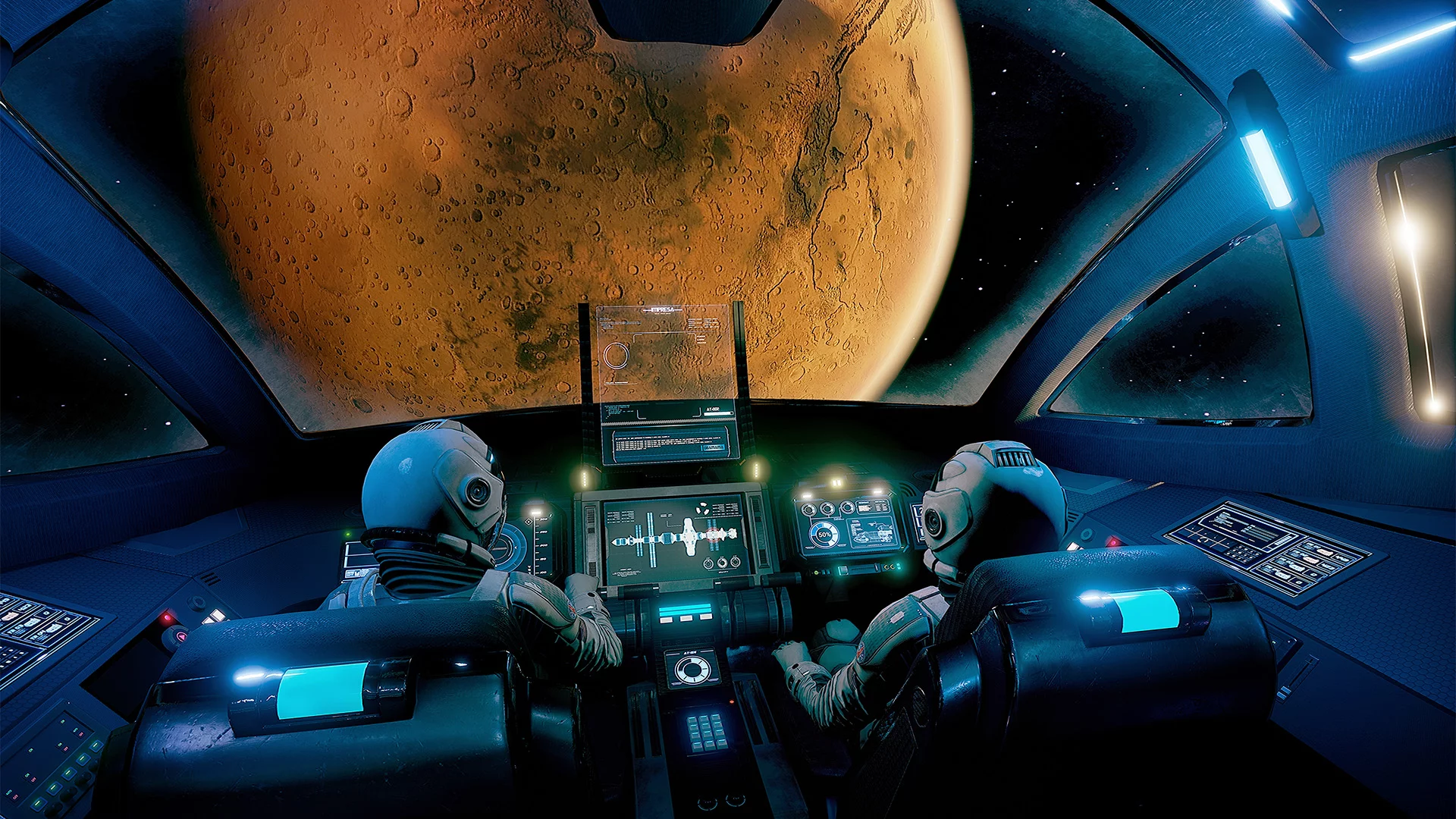 Изображение игры: Unearthing Mars VR