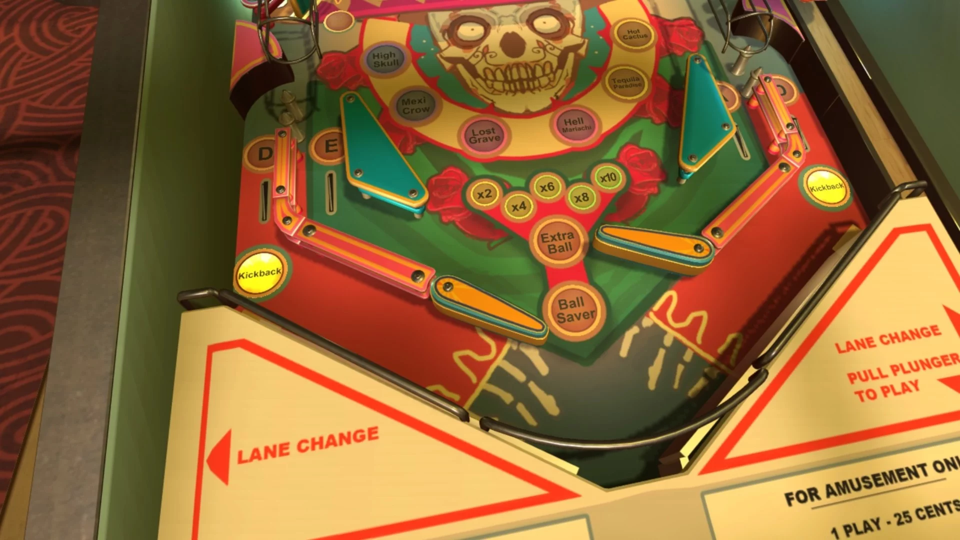 Изображение игры: Pinball Inside: A VR Arcade Game