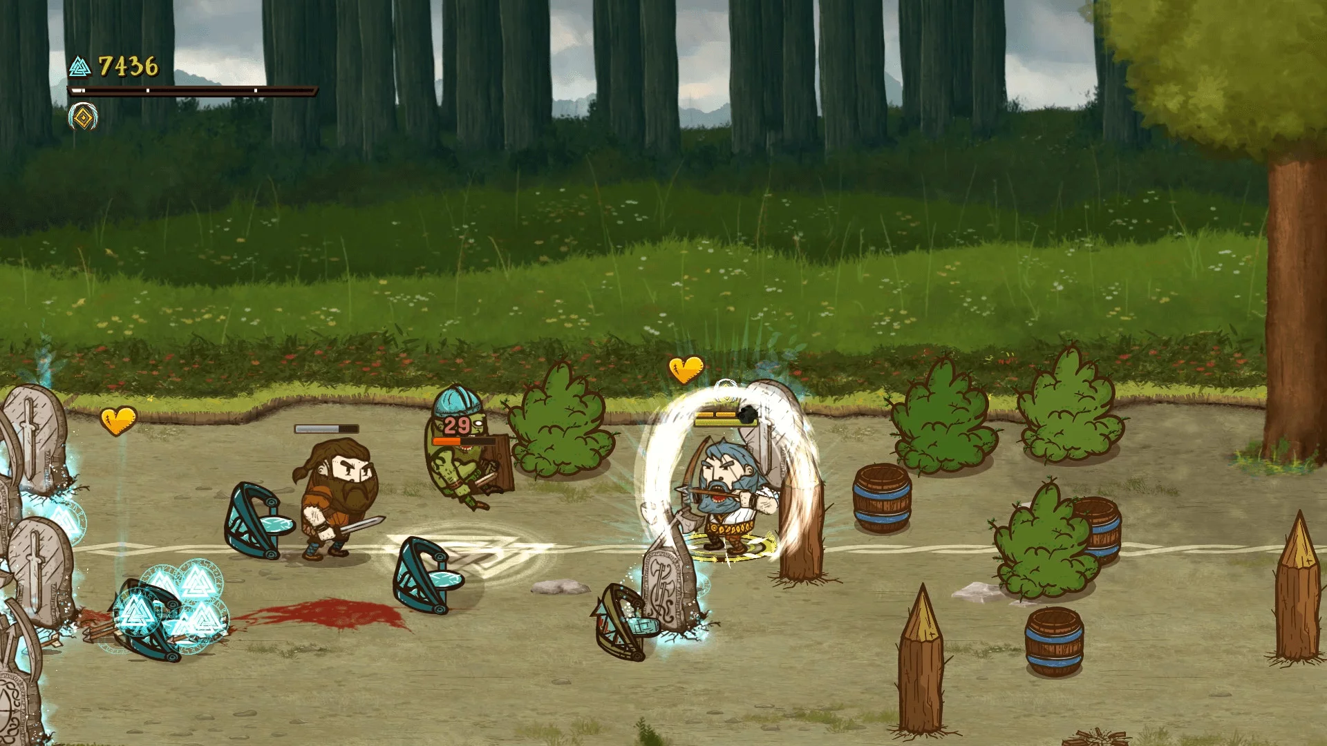 Изображение игры: Die for Valhalla!