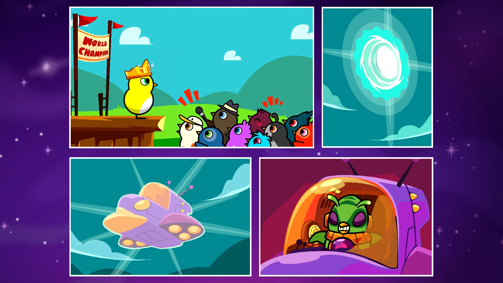Изображение игры: Duck Life 6: Space