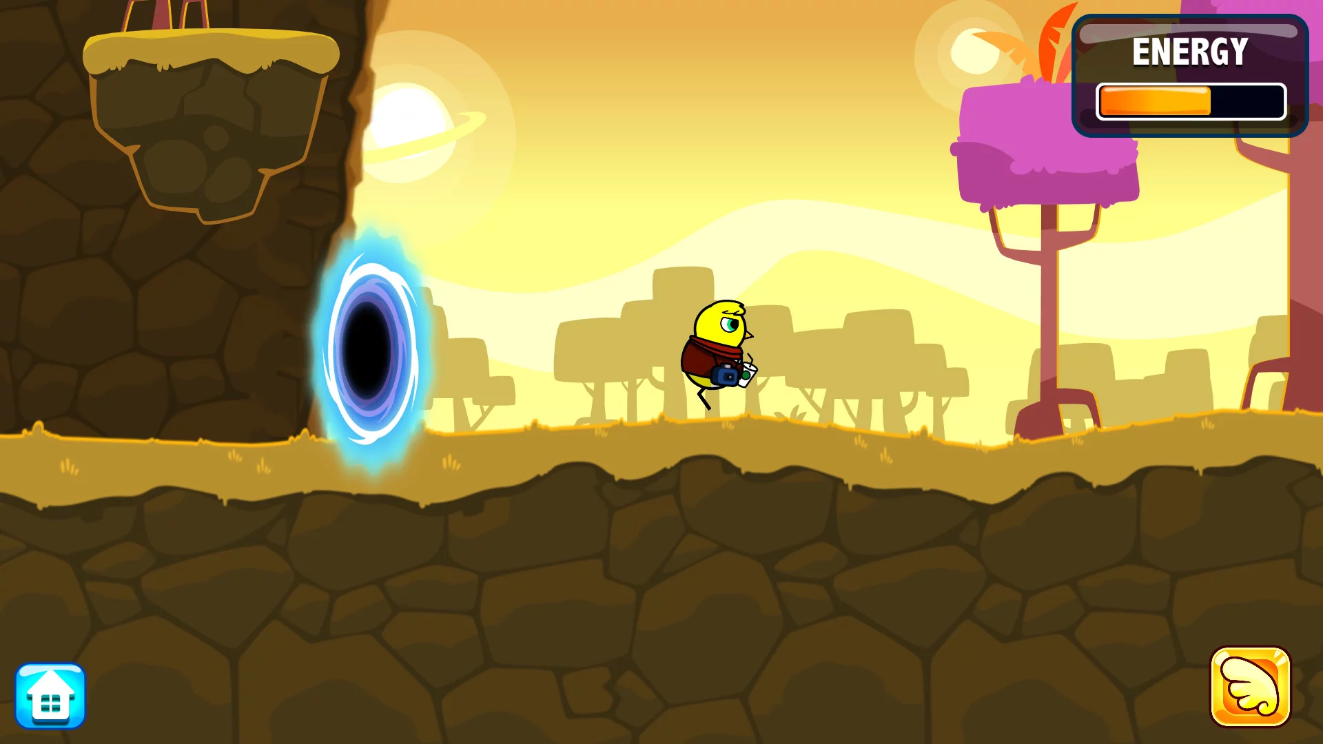 Изображение игры: Duck Life 6: Space