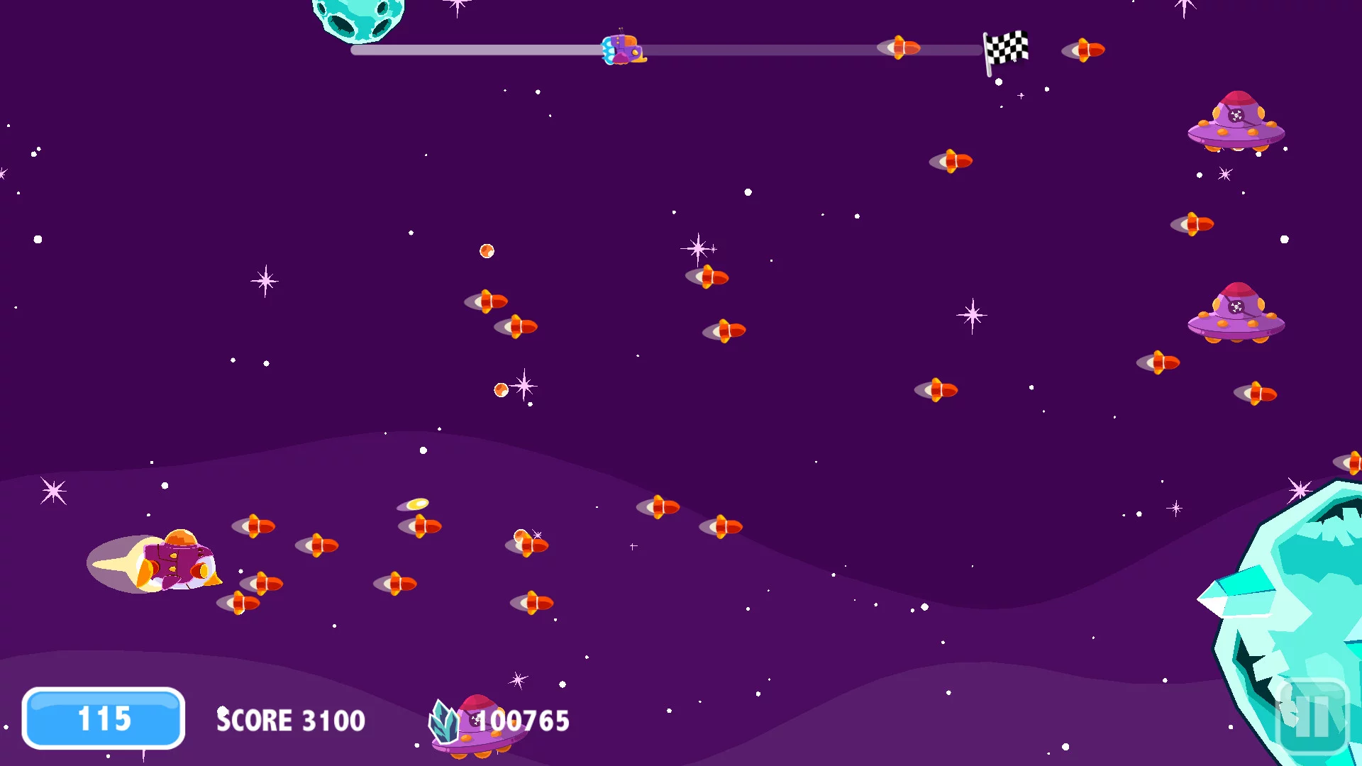 Изображение игры: Duck Life 6: Space