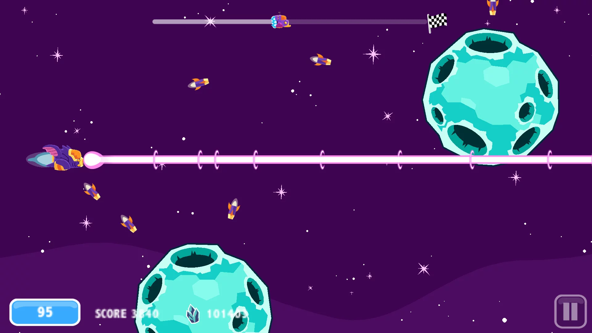 Изображение игры: Duck Life 6: Space