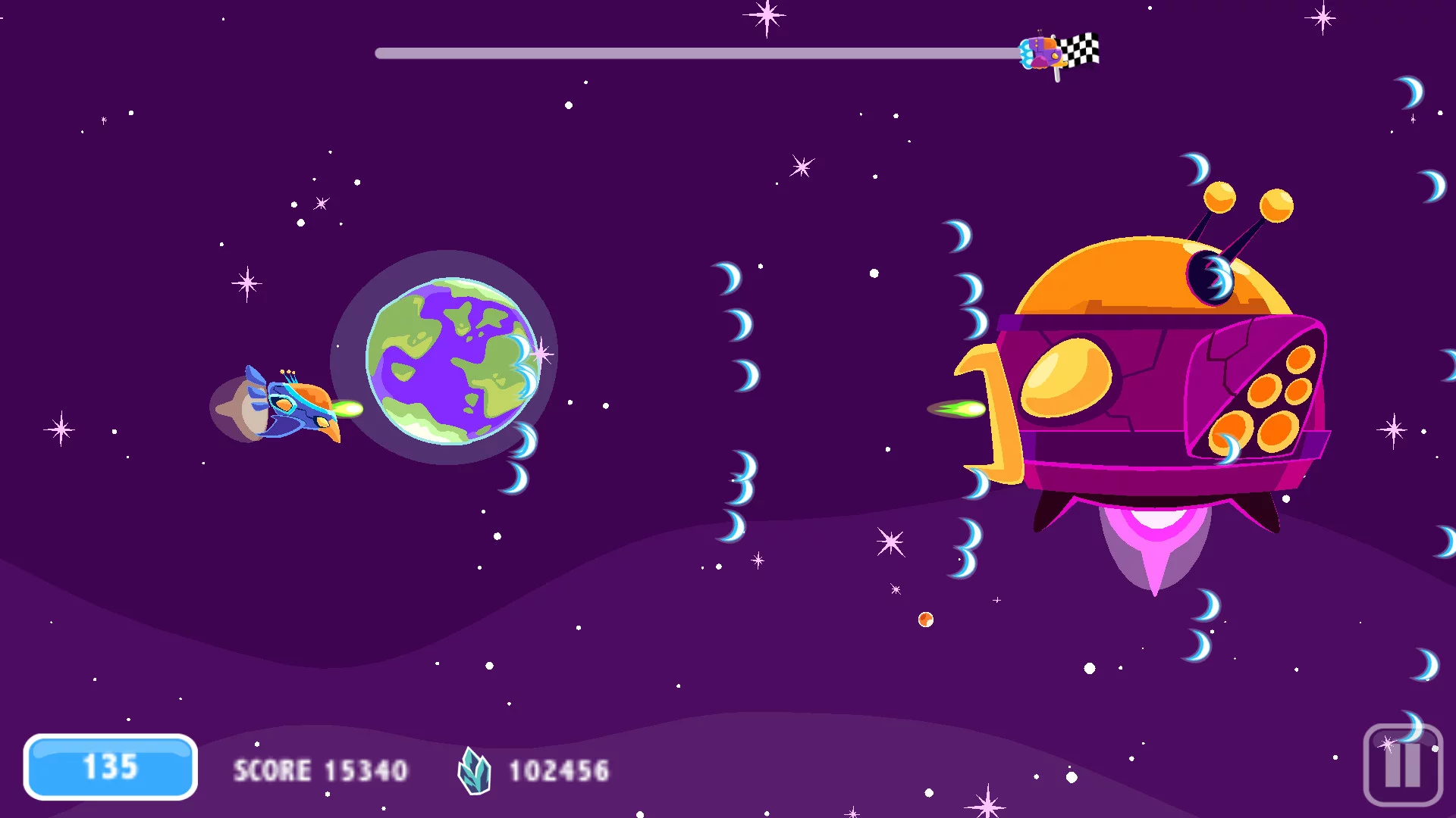 Изображение игры: Duck Life 6: Space