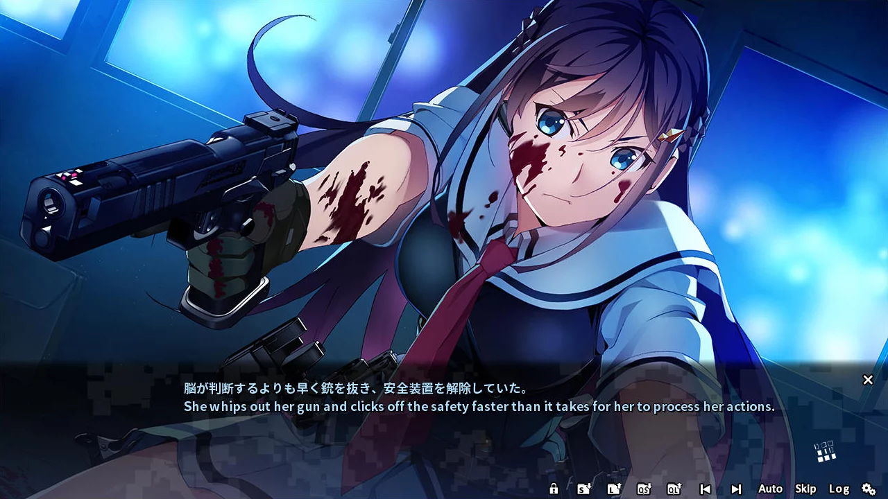 Изображение игры: Grisaia Phantom Trigger Vol.1