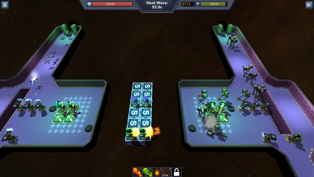 Изображение игры: Cyborg Tower Defense