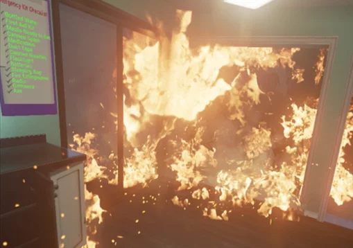 Изображение игры: Earthquake Simulator VR