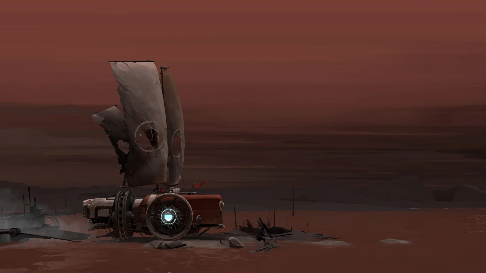 Изображение игры: FAR: Lone Sails