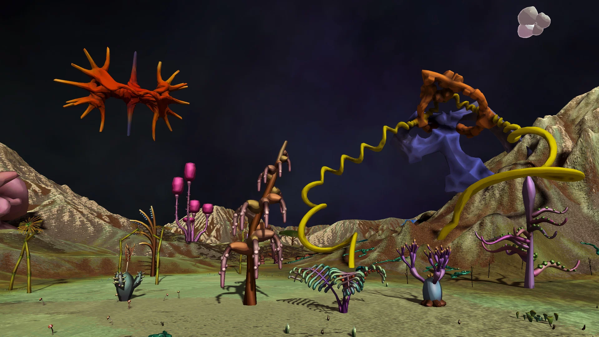 Изображение игры: Gravity Garden