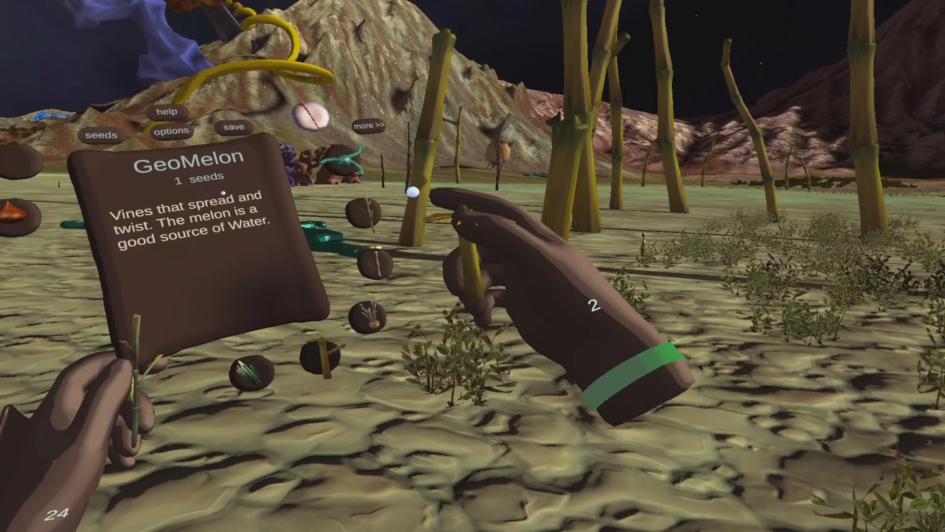 Изображение игры: Gravity Garden
