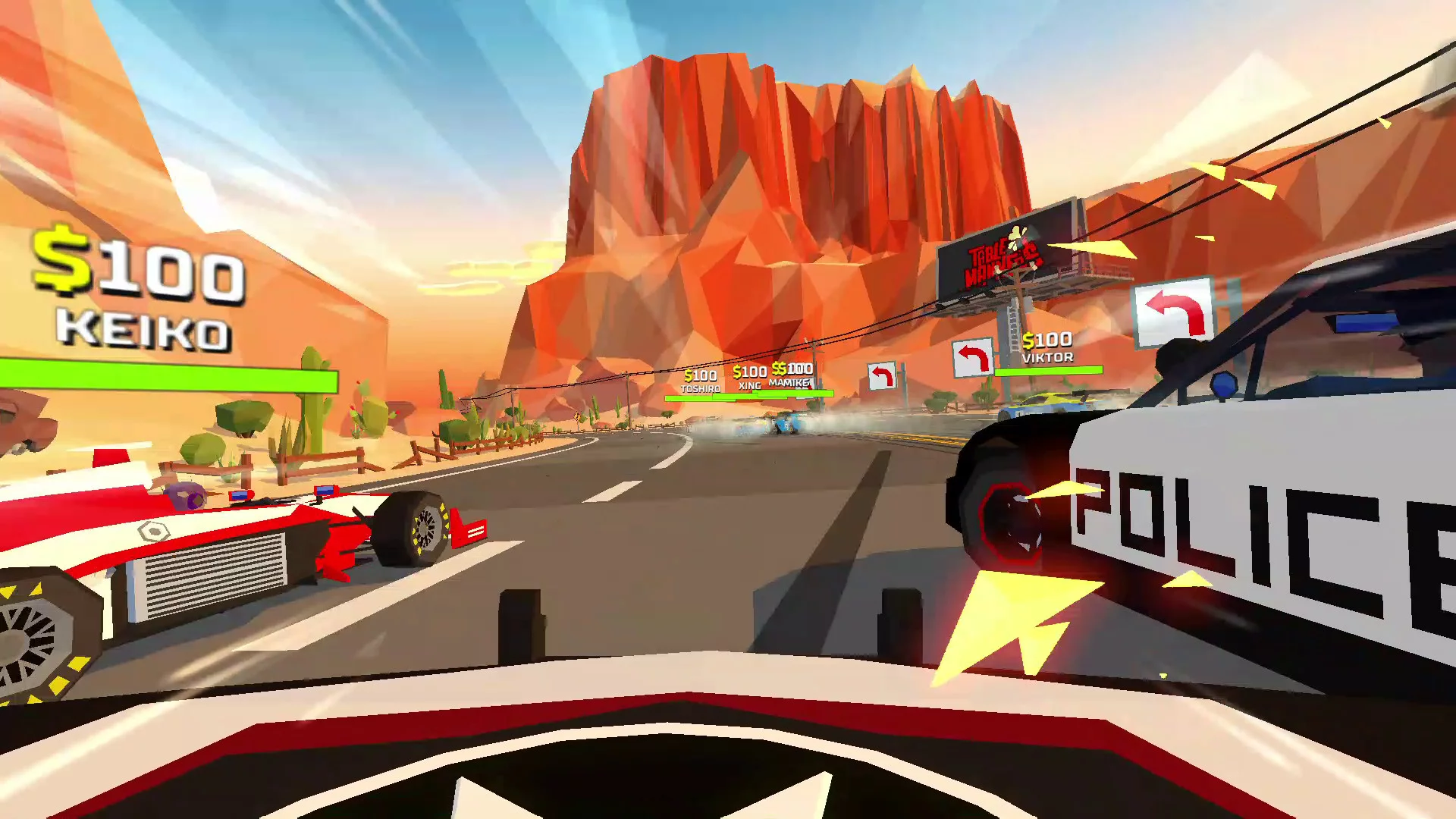 Изображение игры: Hotshot Racing