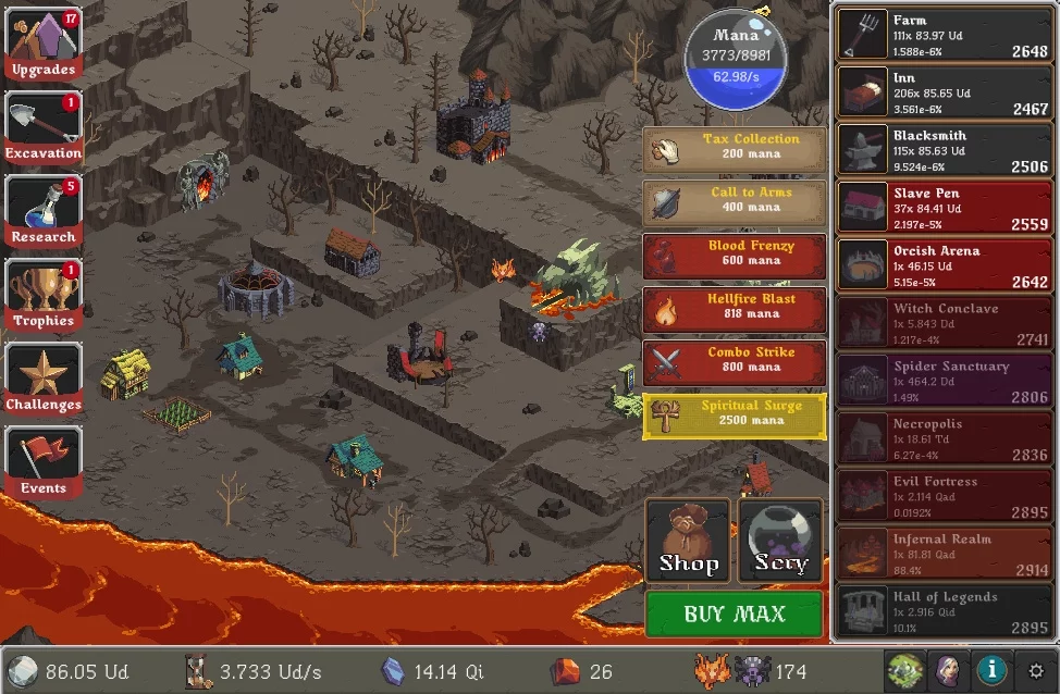 Изображение игры: Realm Grinder