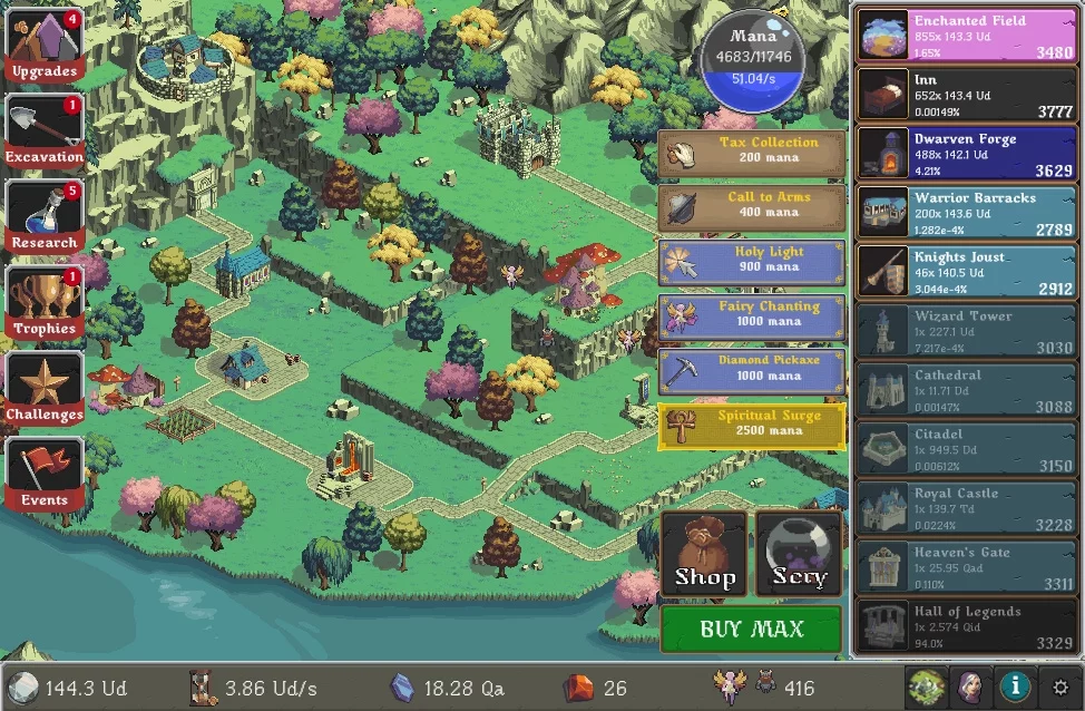 Изображение игры: Realm Grinder