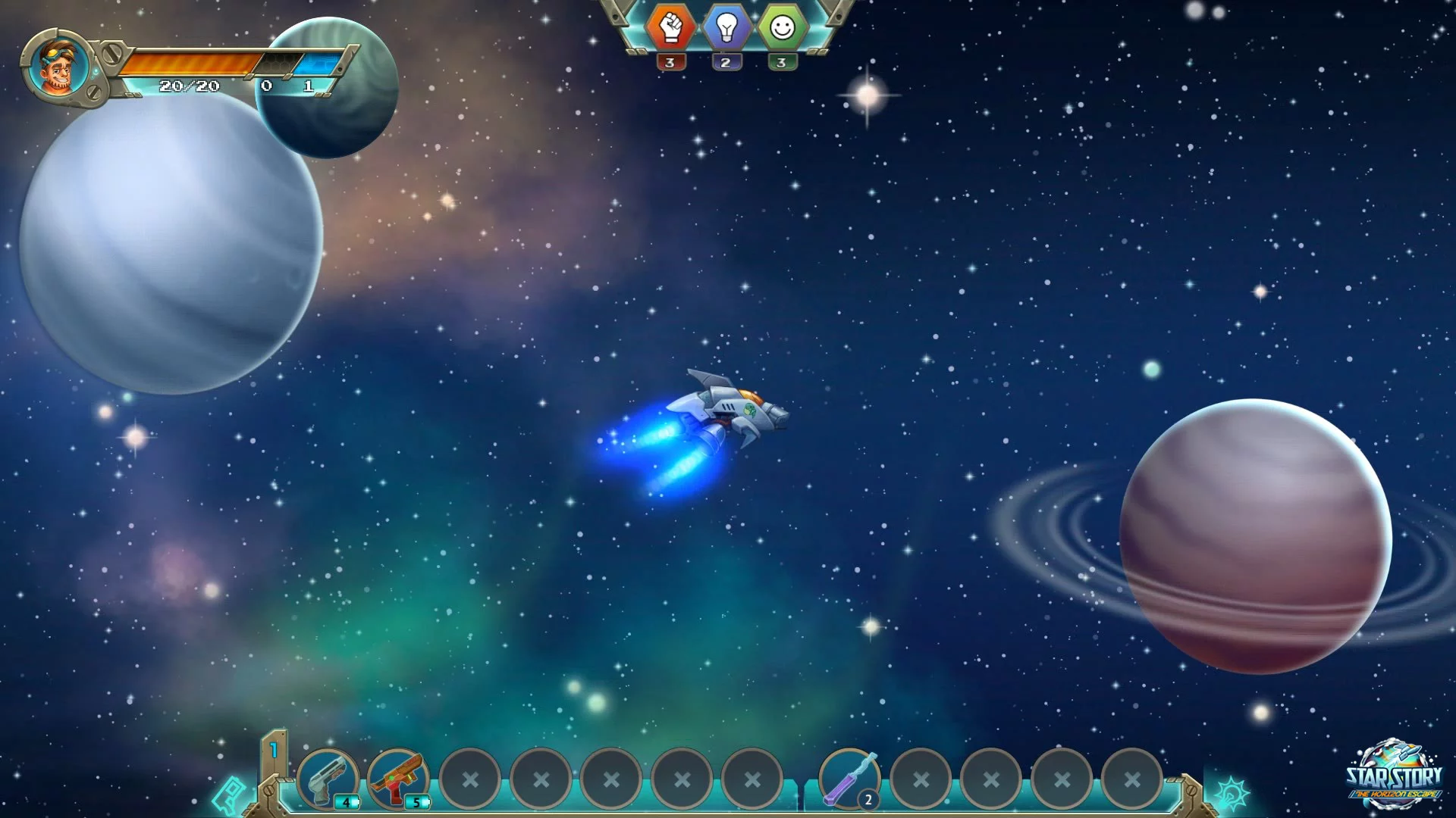 Изображение игры: Star Story: The Horizon Escape