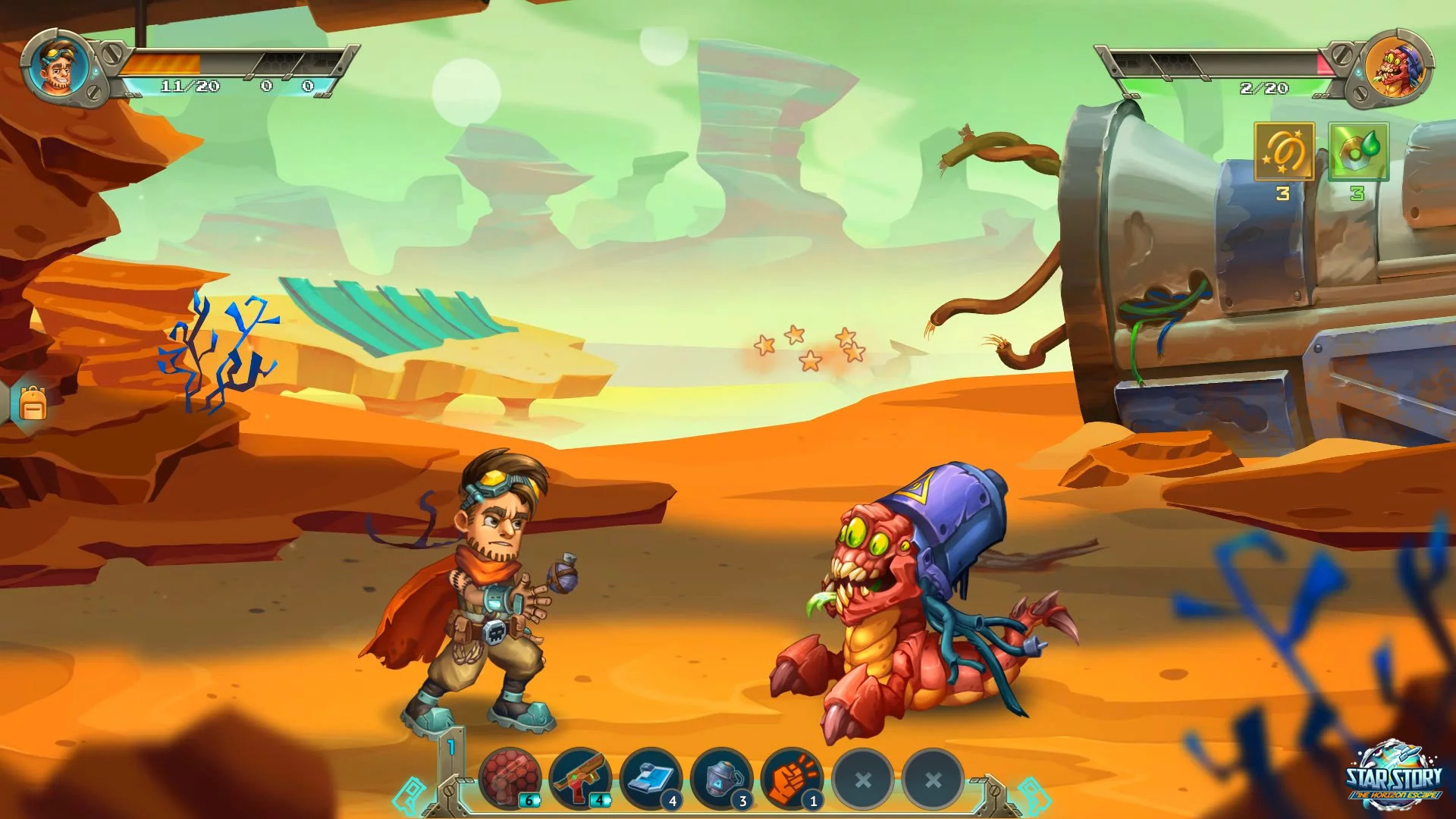 Изображение игры: Star Story: The Horizon Escape