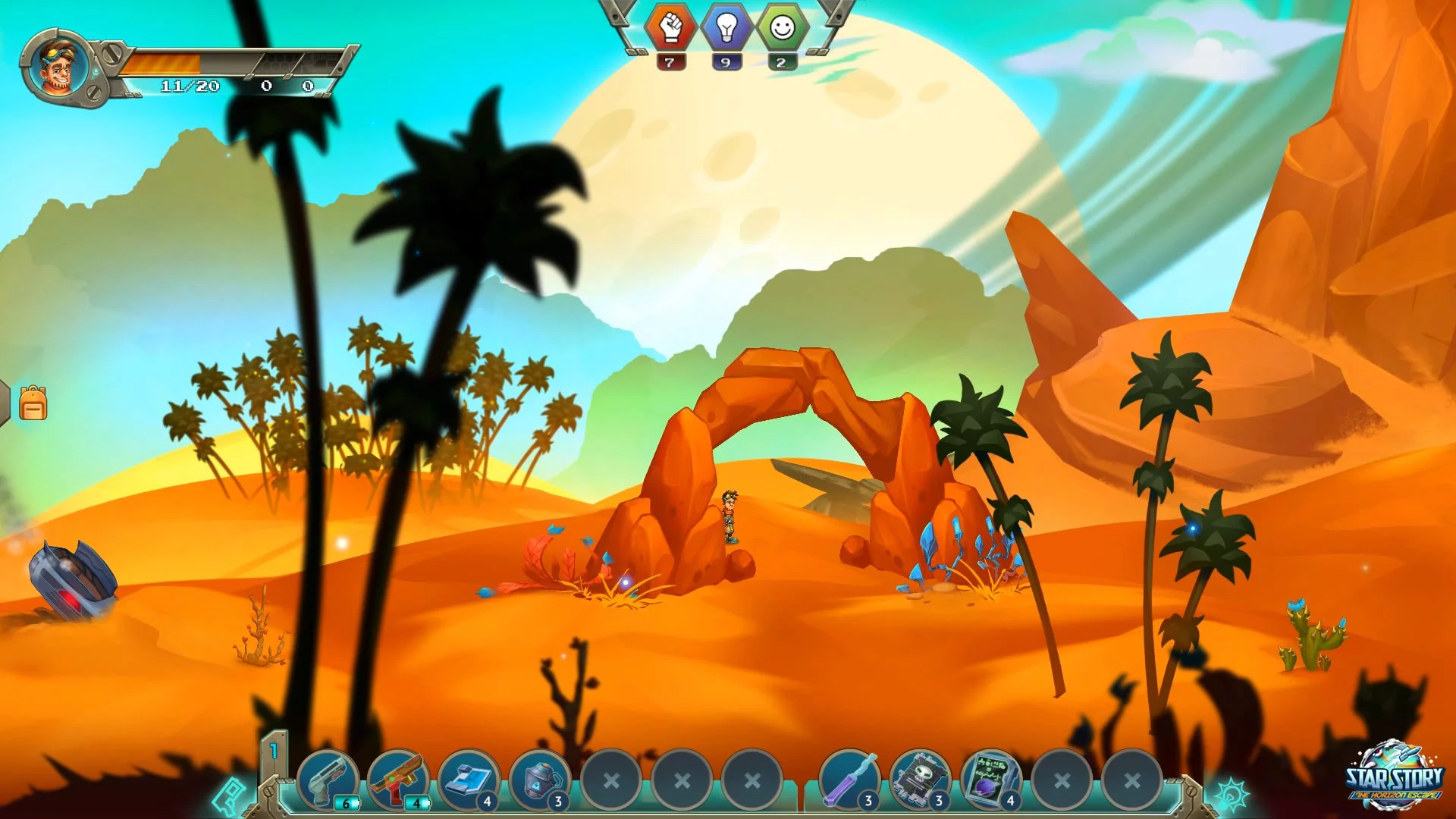 Изображение игры: Star Story: The Horizon Escape