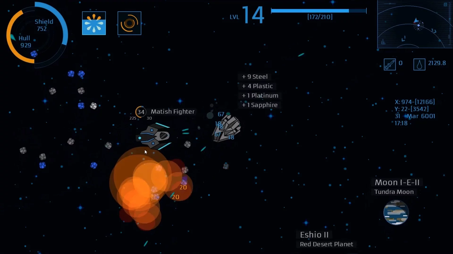 Изображение игры: SuperCluster: Void