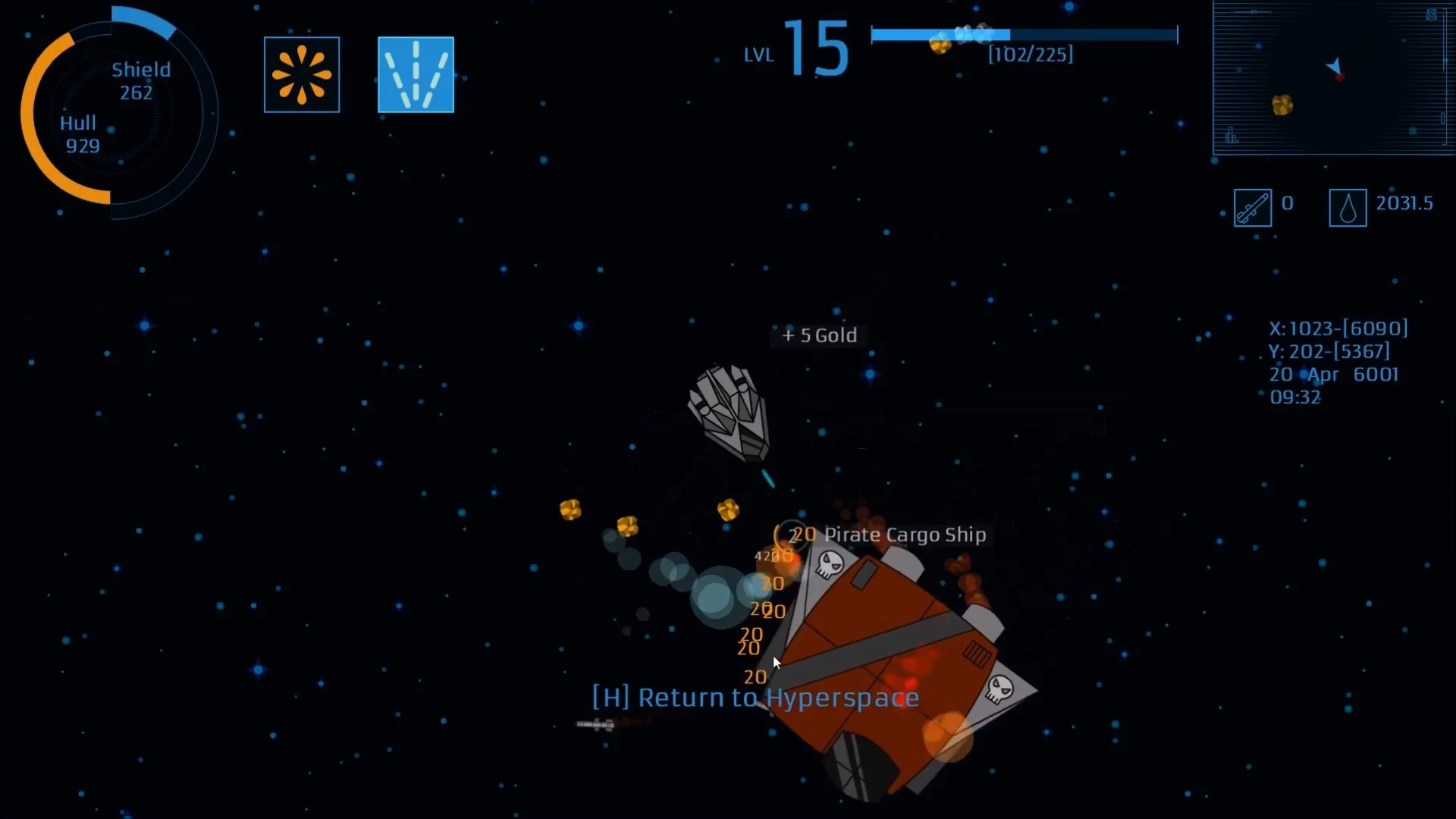 Изображение игры: SuperCluster: Void